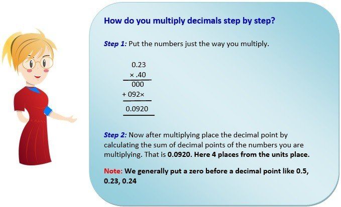 multiplying and dividing decimals