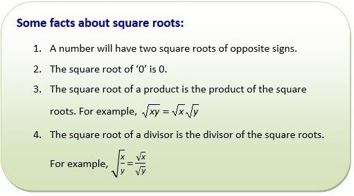 square roots and cube roots